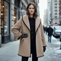 Clio Elegant Jacket in Khaki