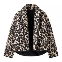 Clio Jacket with Pockets in Leopard