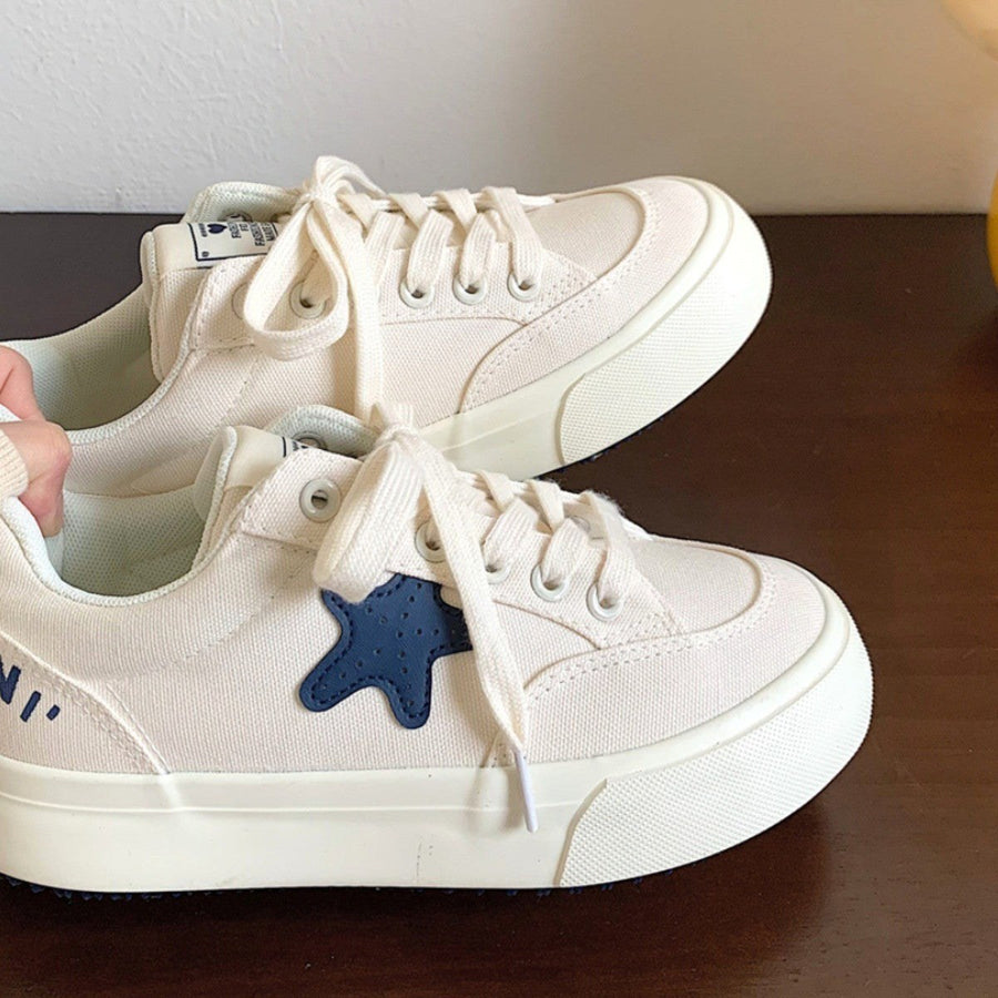Clio Linen Sneakers in Black