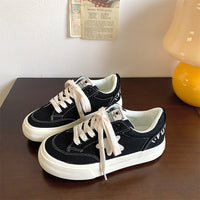 Clio Linen Sneakers in Black