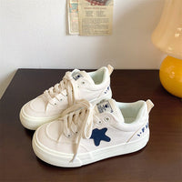 Clio Linen Sneakers in White