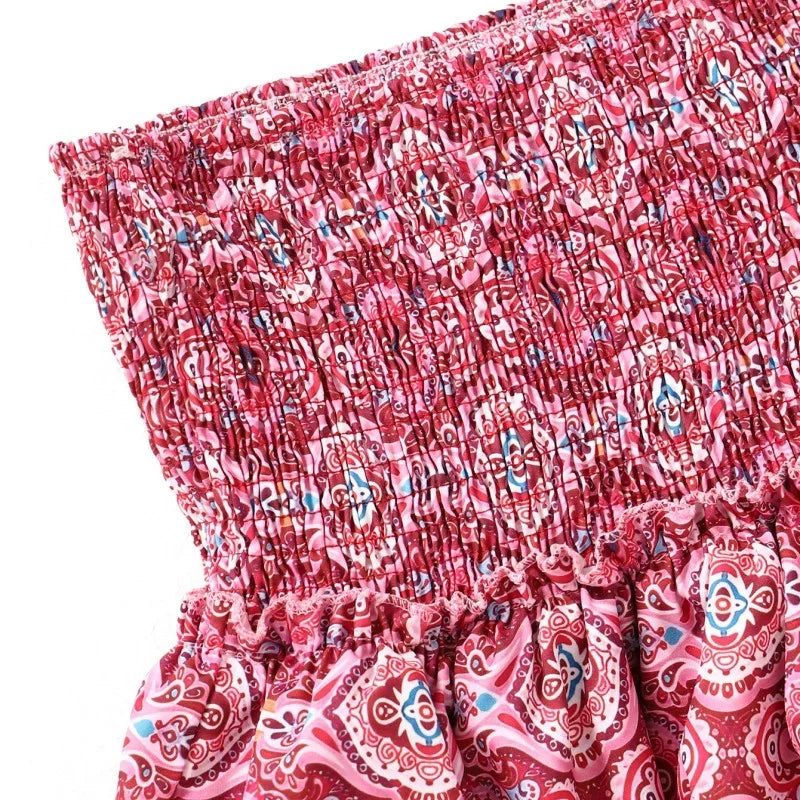 Yvonne | Women's Spring Rock Style Mini Dress