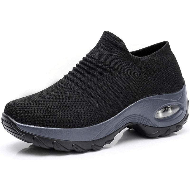 Cloud Ortho-Relief Women's in Black (Gray Sole)