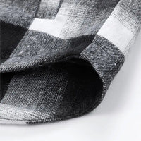 Colby Flannel Shirt Jacket in Charcoal