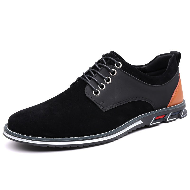 Colby Plain Toe Derby Sneaker in Charcoal