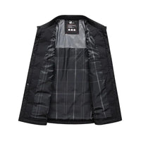 Colby Quilted Down Jacket in Charcoal
