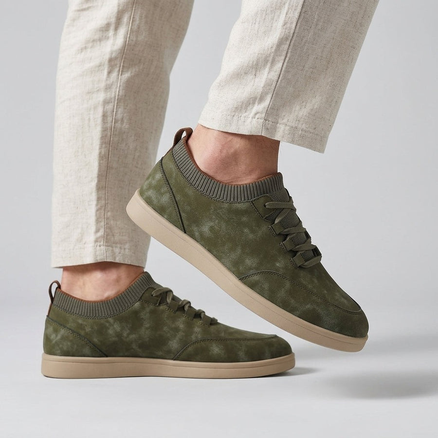 Cole Low-Top Casual Sneaker in Emerald