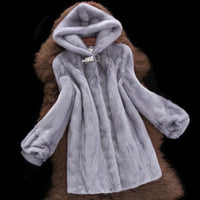 Colette Elegant Coat with Hood
