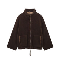 Colette Jacket in Rotbraun