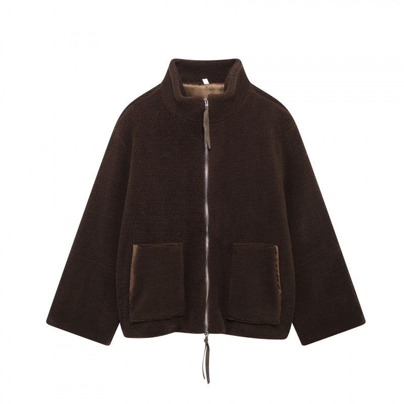 Colette Jacket in Rotbraun