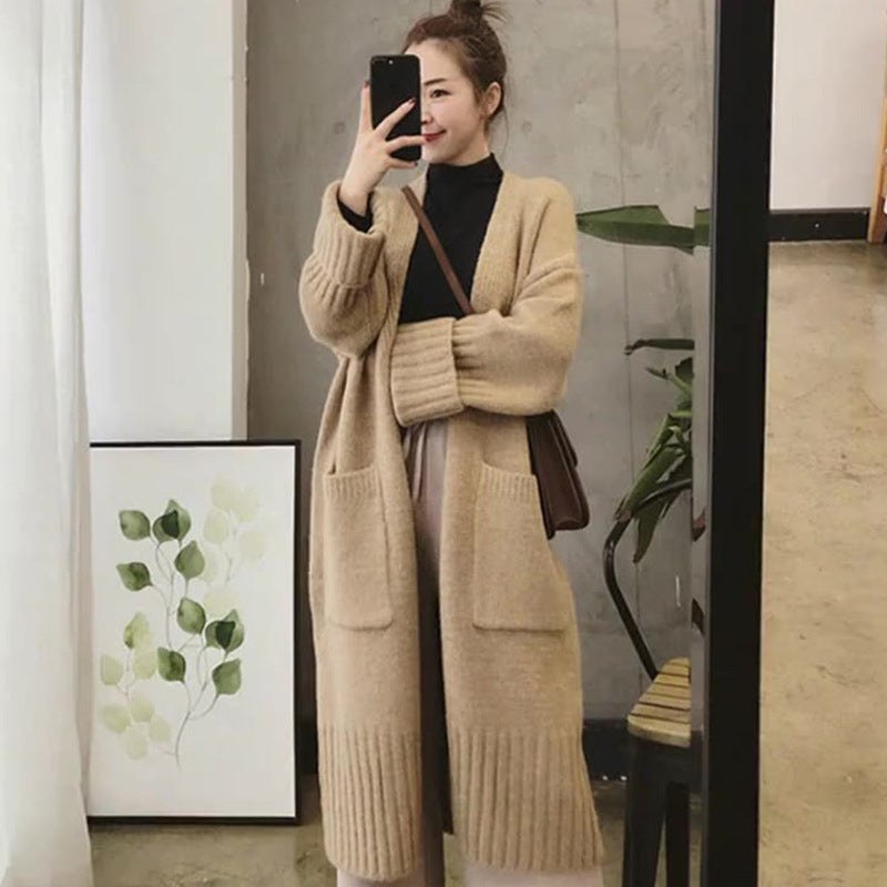 Colette Knit Cardigan in Khaki