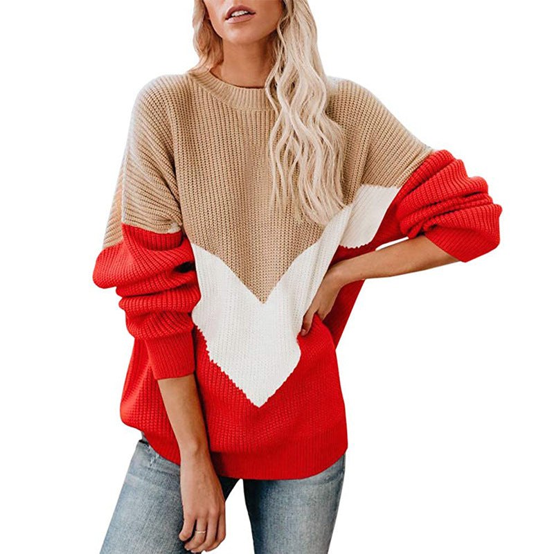 Colette Knit Sweater in Grey Beige