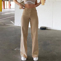 Colette Trousers with Fitted in Light Brown