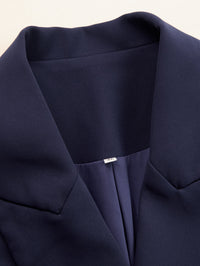 Colveth Women's Formal Midi Blazer Dress in Purple