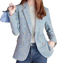 Constance Elegant Blazer in Blue