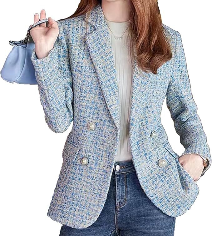 Constance Elegant Blazer in Blue
