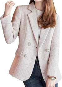 Constance Elegant Blazer in Light Red