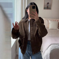 Constance Jacket with Zip Front and Pockets