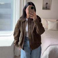 Constance Jacket with Zip Front and Pockets