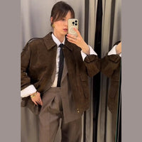 Constance Jacket with Zip Front and Pockets