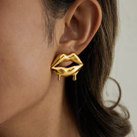 Contour Drip Earring