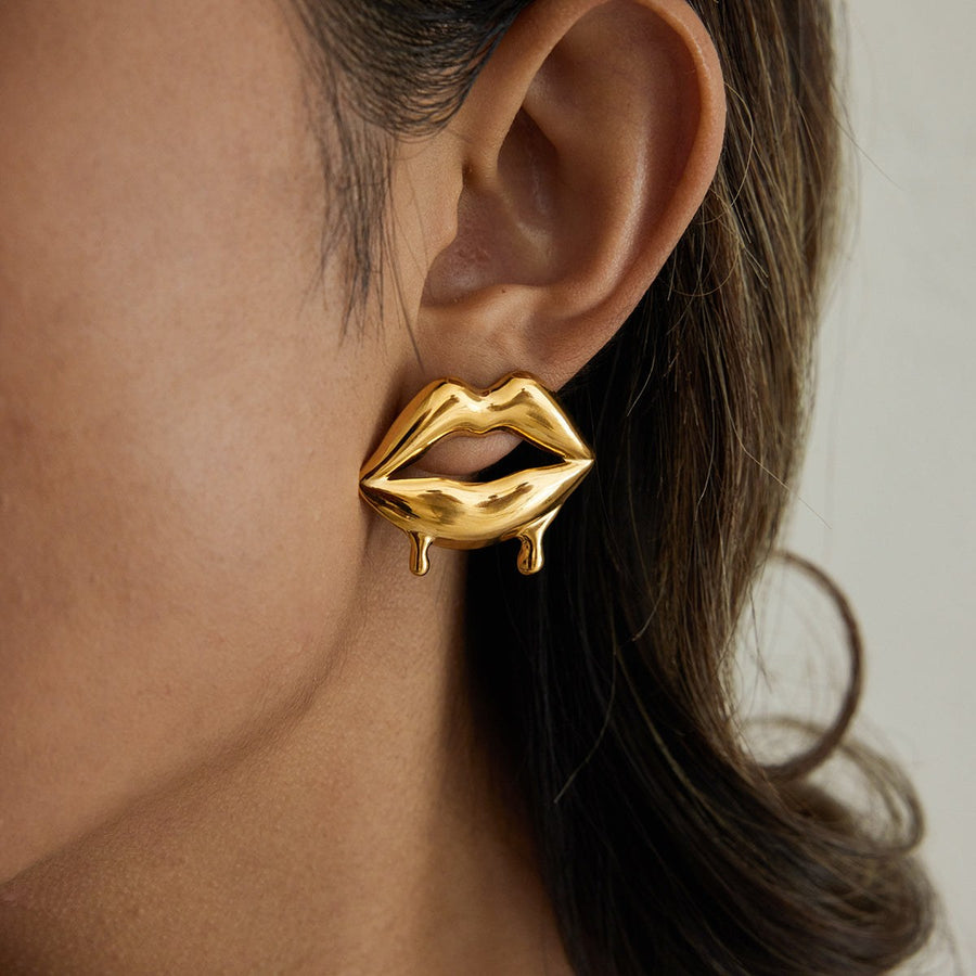 Contour Drip Earring