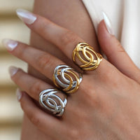 Contour Echo Ring