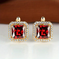 Contour Halo Stud Earrings