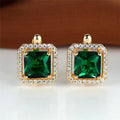Contour Halo Stud Earrings