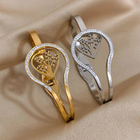 Contour Willow Halo Bangle