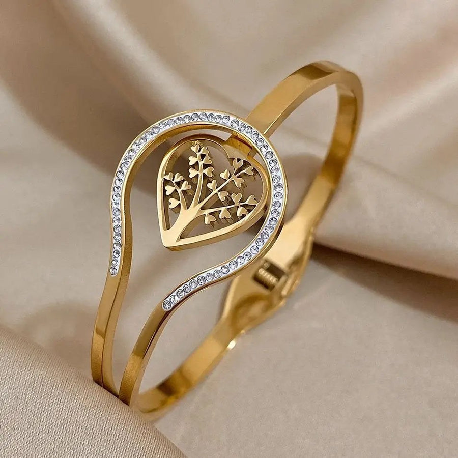 Contour Willow Halo Bangle