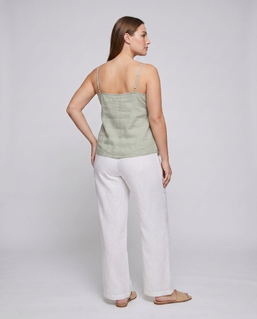 Cora Airy Linen Top