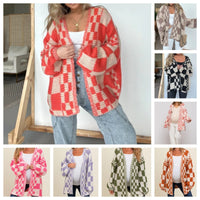 Cora Casual Knit Cardigan with Oversized