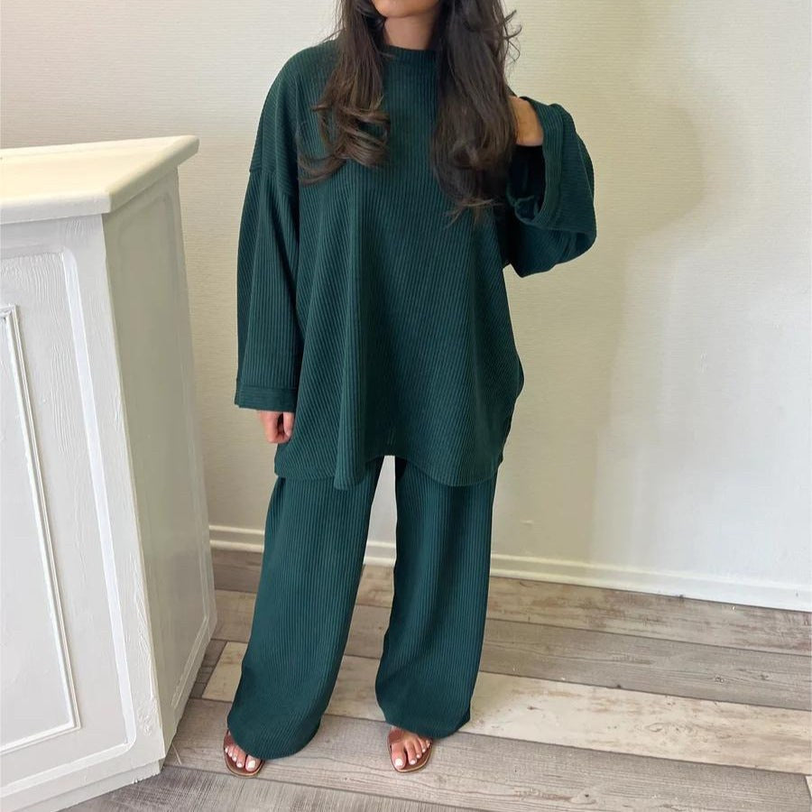 Cora Casual Knit Suit