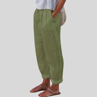 Cora Comfortable Trousers in Green