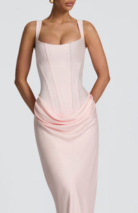 Rosanna Maxi Dress – Blush