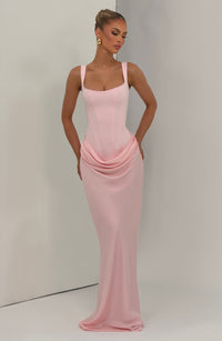 Rosanna Maxi Dress – Blush