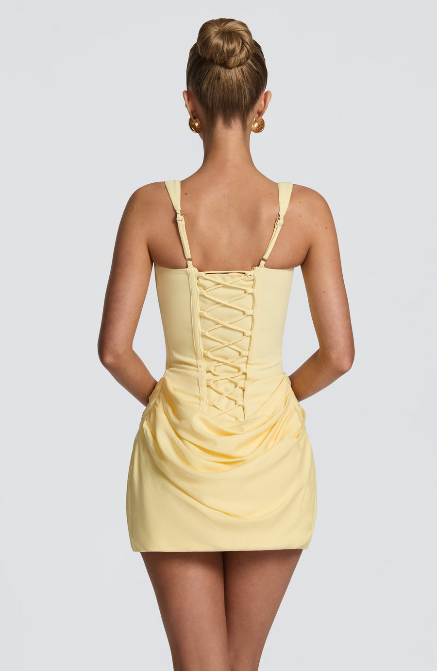 Rosanna Mini Dress – Lemon