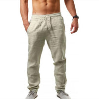 Cornelis Linen Trousers in Apricot