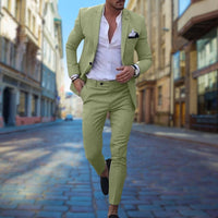 Cornelis Suit in Light Green