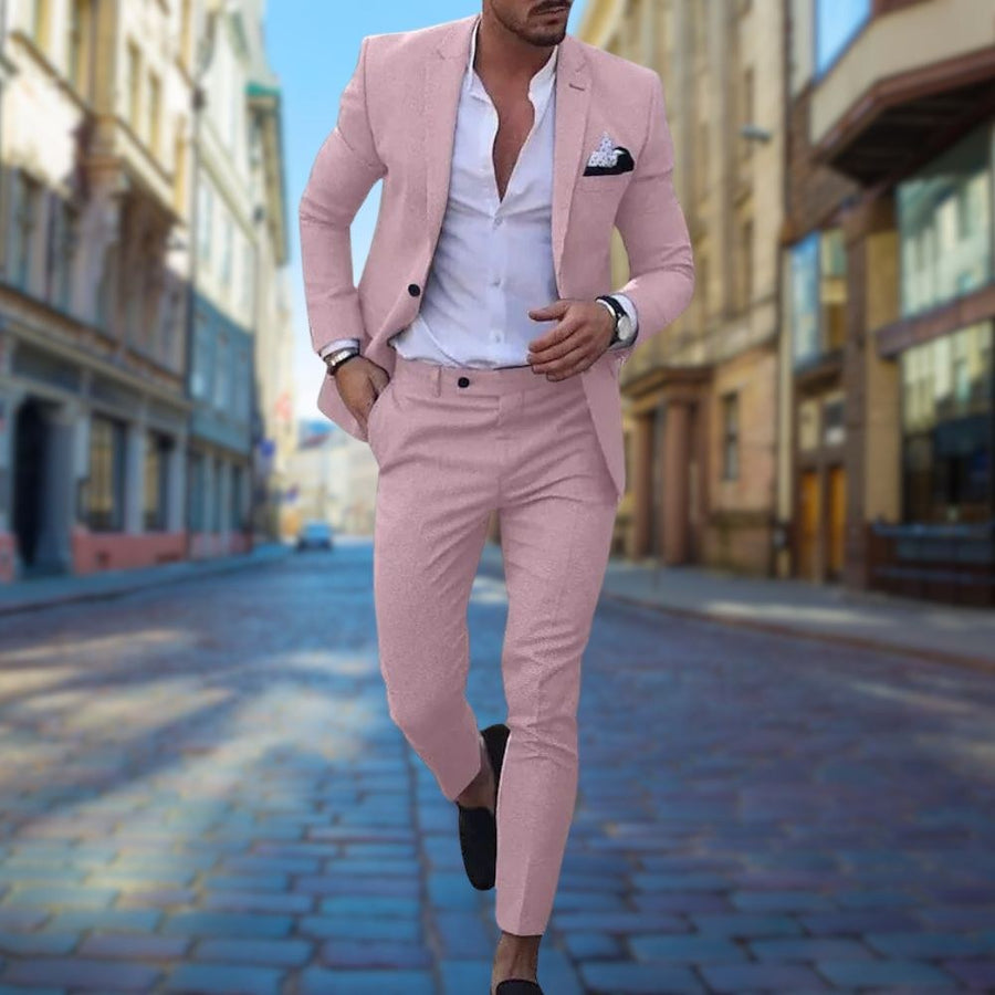 Cornelis Suit in Pink