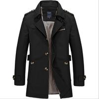 Cornelis Trench Coat in Black