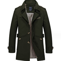 Cornelis Trench Coat in Green