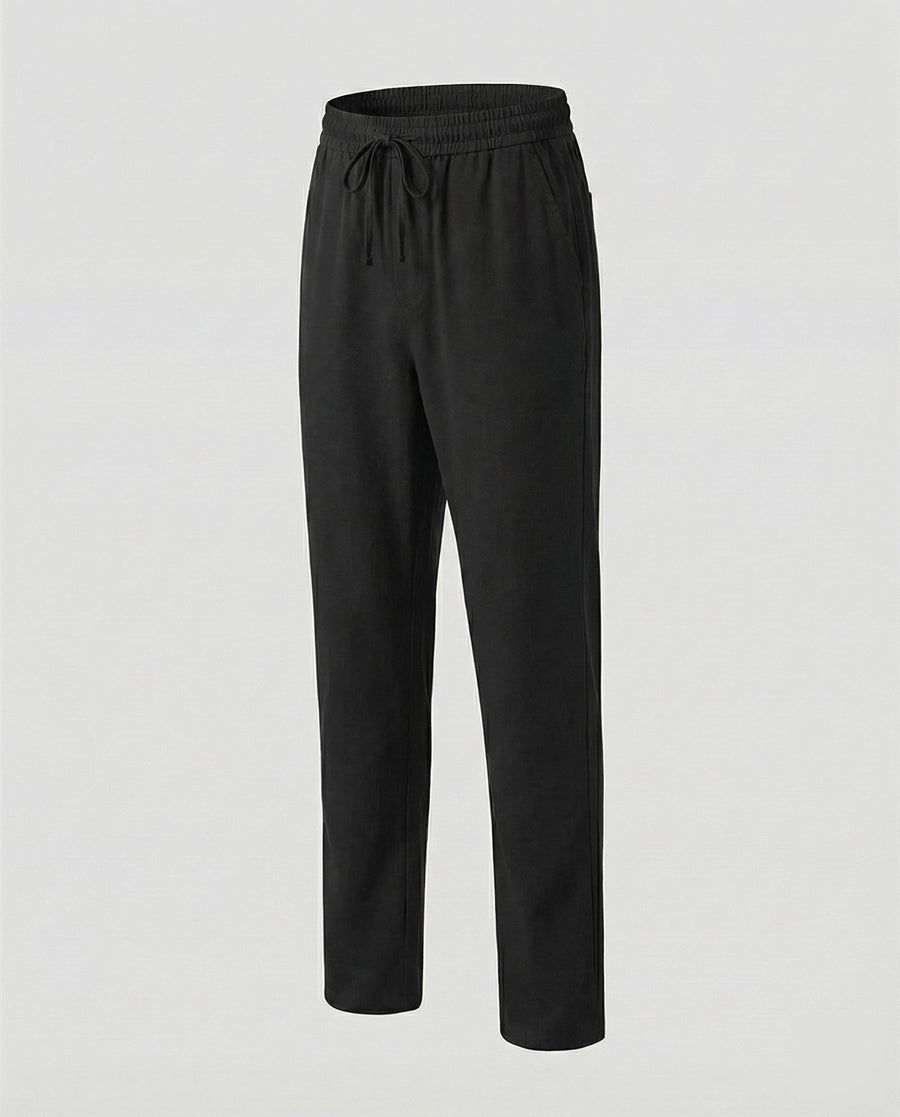 Cornelis Trousers with Pockets in Black