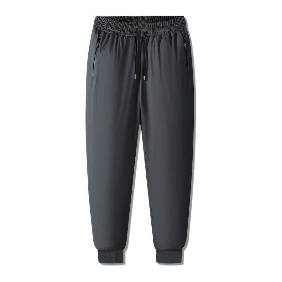 Cornelis Warm Joggers in Grau Fransen