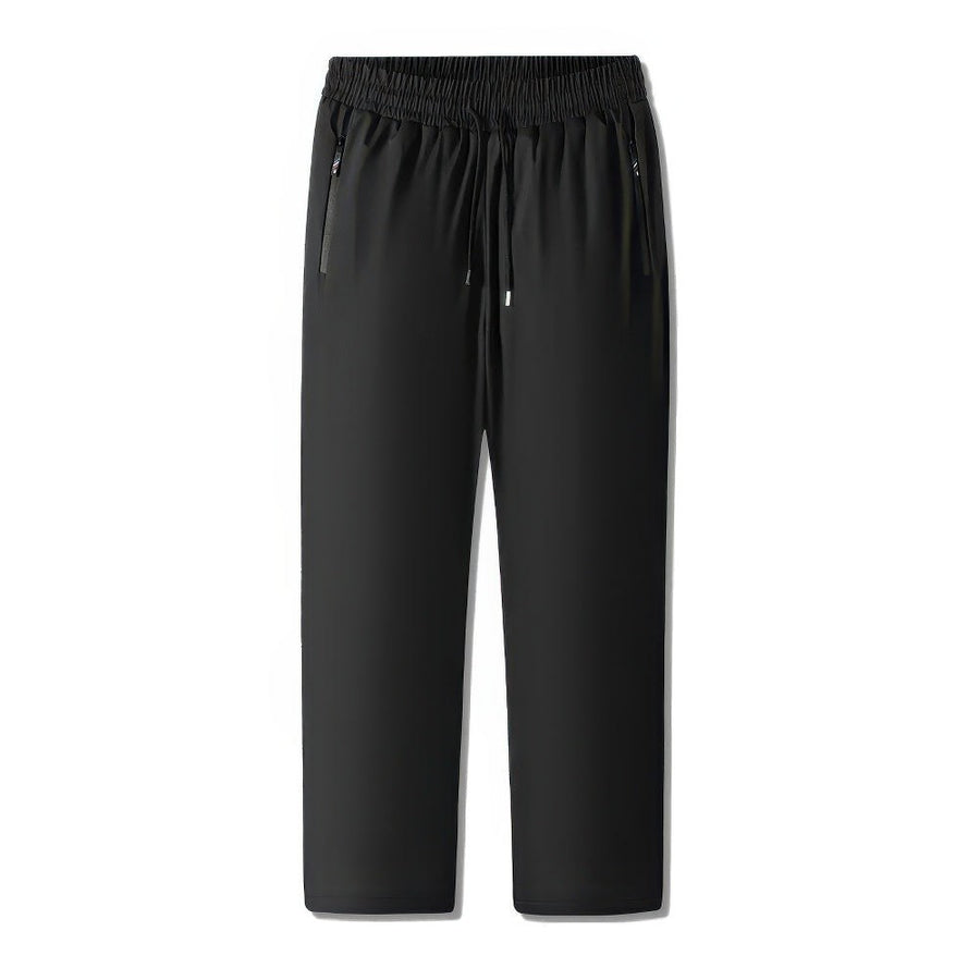 Cornelis Warm Joggers in Schwarz-Rechts