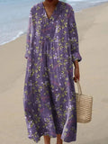 Corwen Women's Floral Print Midi Dress