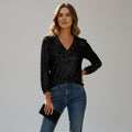 Cosima Elegant Top with V-Neck