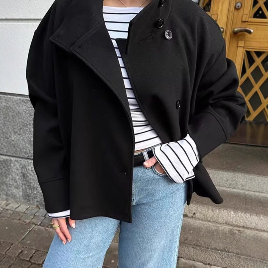 Cosima Jacket with Stand Collar