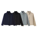 Cosima Jacket with Stand Collar